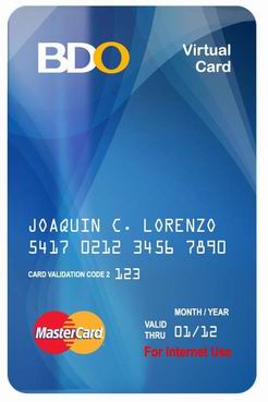 how to make cash advance on bdo credit card